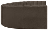 Arc Vegan Leather Modular Sofa - Elevate Your Space with Timeless Luxury and Versatile Design