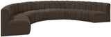 Arc Vegan Leather Modular Sofa – Elevate Your Space with Timeless Sophistication and Versatile Design
