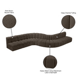 Arc Vegan Leather Modular Sofa - Elevate Your Space with Contemporary Luxury and Versatile Design