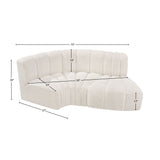 Arc Vegan Leather Modular Sofa - Luxurious, Versatile Design Perfect for Chic Living Spaces and More