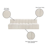 Arc Vegan Leather Modular Sofa - Elevate Your Space with Timeless Sophistication and Style