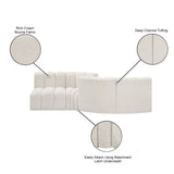 Arc Vegan Leather Modular Sofa - Elevate Your Space with Timeless Sophistication and Versatile Design