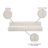 Arc Vegan Leather Modular Sofa: Elevate Your Space with Timeless Sophistication and Versatile Design