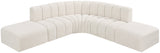 Arc Vegan Leather Modular Sofa - Elevate Your Space with Luxurious Comfort and Timeless Style
