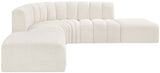Arc Vegan Leather Modular Sofa - Elevate Your Space with Luxurious Comfort and Timeless Style