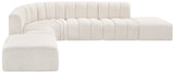 Arc Vegan Leather Modular Sofa – A Stylish, Versatile Statement Piece for Modern Living Spaces
