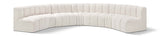 Arc Vegan Leather Modular Sofa – Elevate Your Space with Timeless Elegance and Versatile Design