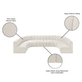 Arc Vegan Leather Modular Sofa - Elevate Your Space with Timeless Luxury and Versatile Design