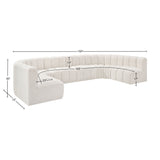 Arc Vegan Leather Modular Sofa - Elevate Your Space with Timeless Luxury and Versatile Design
