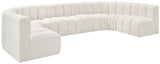 Arc Vegan Leather Modular Sofa - Elevate Your Space with Timeless Luxury and Versatile Design
