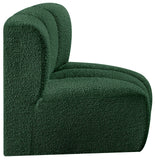 Arc Vegan Leather Curved Corner Chair - Elevate Your Space with Modern Luxury and Timeless Style