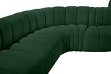 Arc Vegan Leather Modular Sofa – Elevate Your Space with Timeless Sophistication and Versatile Style