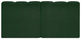 Arc Vegan Leather Modular Sofa - Luxurious Design with Deep Channel Tufting for Chic Interiors