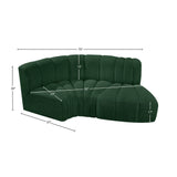 Arc Vegan Leather Modular Sofa - Luxurious, Versatile Design Perfect for Chic Living Spaces and More