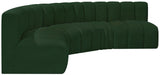 Arc Vegan Leather Modular Sofa: Elevate Your Space with Luxurious Comfort and Modern Versatility