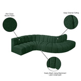 Arc Vegan Leather Modular Sofa – Elevate Your Space with Timeless Sophistication and Versatile Style