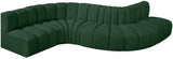 Arc Vegan Leather Modular Sofa – Elevate Your Space with Timeless Sophistication and Versatile Style