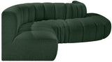 Arc Vegan Leather Modular Sofa – Elevate Your Space with Timeless Sophistication and Versatile Style