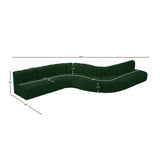 Arc Vegan Leather Modular Sofa - Elevate Your Space with Contemporary Luxury and Versatile Design
