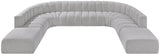 Arc Vegan Leather Modular Sofa – Elevate Your Space with Timeless Sophistication and Versatile Style