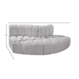 Arc Vegan Leather Modular Sofa - Elevate Your Space with Luxurious Comfort and Stylish Versatility