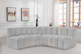 Arc Vegan Leather Modular Sofa - Elevate Your Space with Luxurious Design and Versatile Comfort