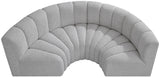 Arc Vegan Leather Modular Sofa - Elevate Your Space with Luxurious Design and Versatile Style Options