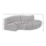 Arc Vegan Leather Modular Sofa – Elevate Your Space with Timeless Luxury and Versatile Design