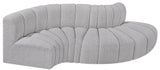 Arc Vegan Leather Modular Sofa – Elevate Your Space with Timeless Luxury and Versatile Design