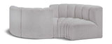 Arc Vegan Leather Modular Sofa - Elevate Your Space with Timeless Sophistication and Versatile Design