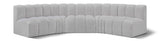 Arc Vegan Leather Modular Sofa: Elevate Your Space with Luxurious Comfort and Modern Versatility