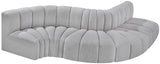 Arc Vegan Leather Modular Sofa – Elevate Your Space with Modern Luxury and Versatile Design Options