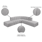 Arc Vegan Leather Modular Sofa - Elevate Your Space with Luxurious Comfort and Timeless Style