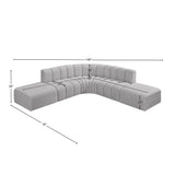 Arc Vegan Leather Modular Sofa - Elevate Your Space with Luxurious Comfort and Timeless Style