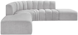Arc Vegan Leather Modular Sofa - Elevate Your Space with Luxurious Comfort and Timeless Style