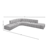 Arc Vegan Leather Modular Sofa – A Stylish, Versatile Statement Piece for Modern Living Spaces