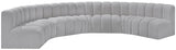 Arc Vegan Leather Modular Sofa – Elevate Your Space with Timeless Elegance and Versatile Design