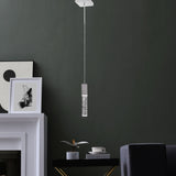 Rectangular Crystal Pendant // 1 Light
