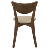 Kersey Wood Dining Side Chair - Chestnut (Set of 2)