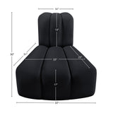 Arc Vegan Leather Modular Corner Chair - Elevate Your Space with Modern Luxury and Timeless Design