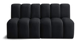 Arc Vegan Leather Modular Sofa - Luxurious Design with Deep Channel Tufting for Chic Interiors