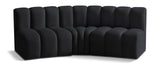 Arc Vegan Leather Modular Sofa - Elevate Your Space with Contemporary Luxury and Versatile Design
