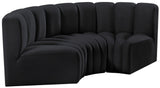 Arc Vegan Leather Modular Sofa – Elevate Your Space with Timeless Sophistication and Versatile Design!