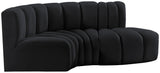 Arc Vegan Leather Modular Sofa - Luxurious, Versatile Design Perfect for Chic Living Spaces and More