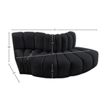 Arc Vegan Leather Modular Sofa - Elevate Your Space with Luxurious Comfort and Stylish Versatility