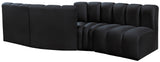 Arc Vegan Leather Modular Sofa - Elevate Your Space with Timeless Sophistication and Versatile Design
