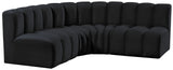 Arc Vegan Leather Modular Sofa - Elevate Your Space with Luxurious Design and Versatile Comfort