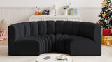 Arc Vegan Leather Modular Sofa - Elevate Your Space with Luxurious Design and Versatile Style Options