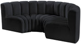 Arc Vegan Leather Modular Sofa - Elevate Your Space with Luxurious Design and Versatile Style Options