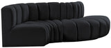 Arc Vegan Leather Modular Sofa – Elevate Your Space with Timeless Luxury and Versatile Design